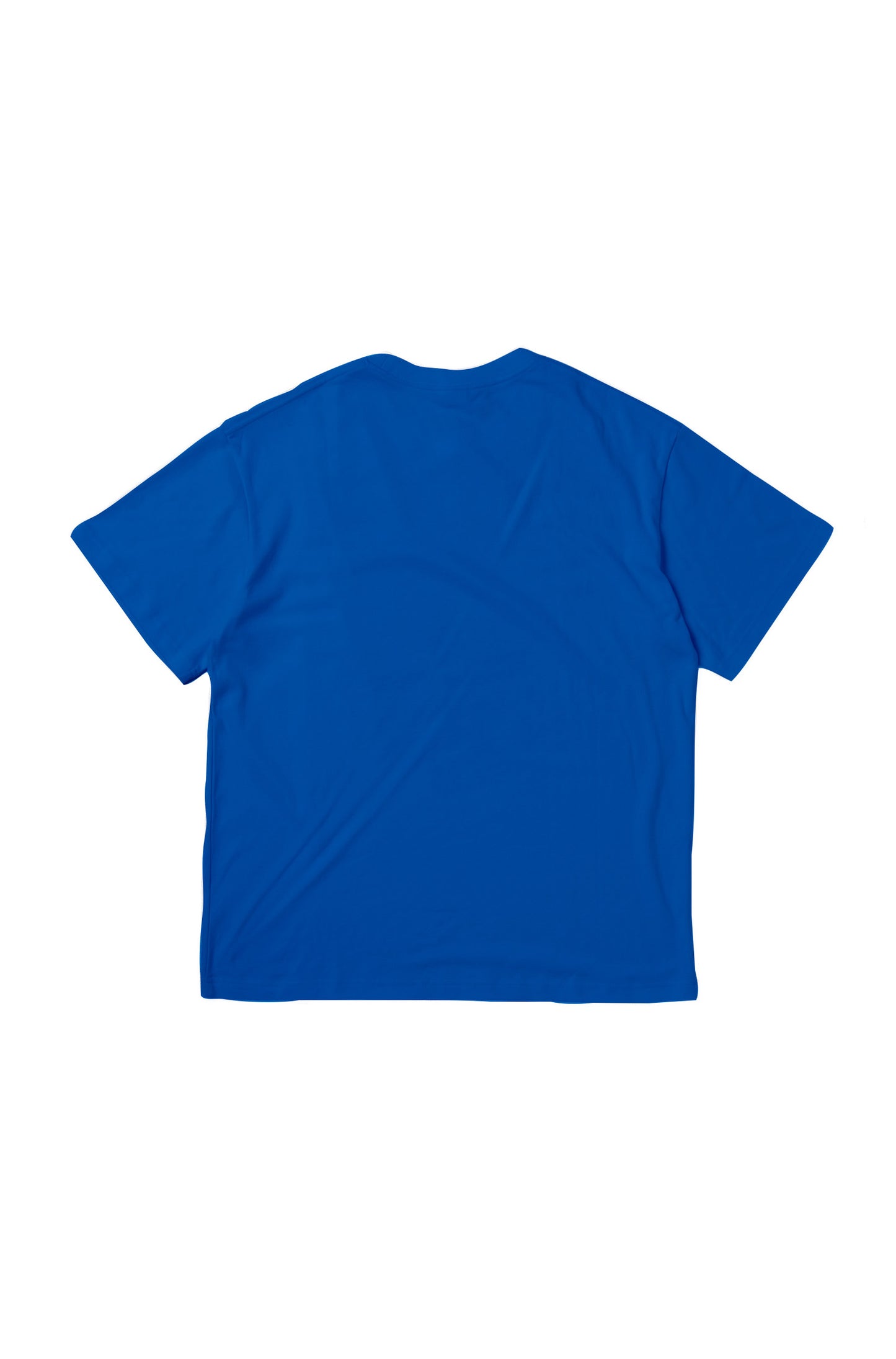 "LEAN INTO THE REAL" TEE BLUE