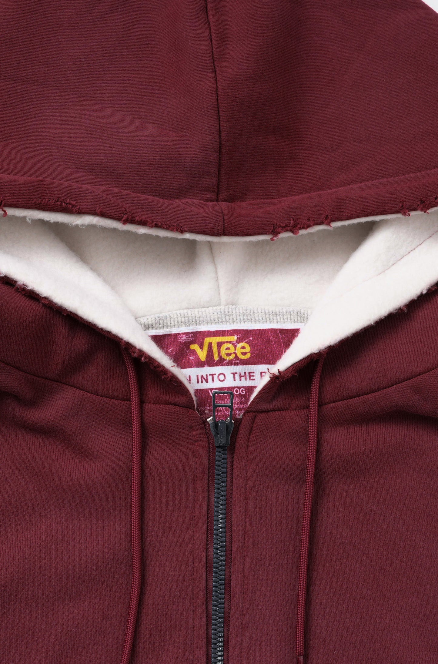 【予約】ZIPUP HOODIE BURGUNDY