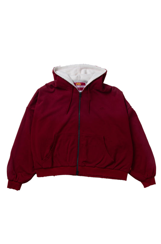 【予約】ZIPUP HOODIE BURGUNDY