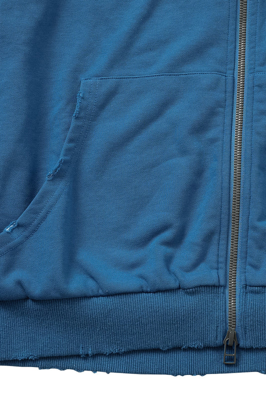 【予約】ZIPUP HOODIE BLUE