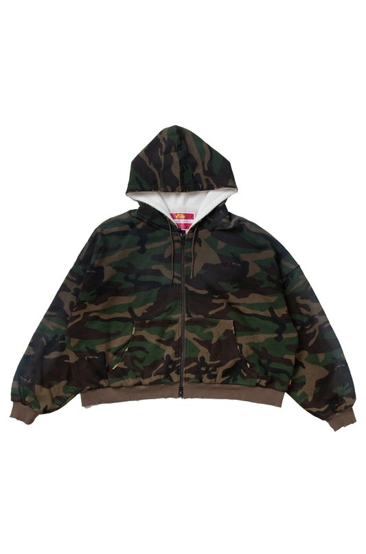 【予約】ZIPUP HOODIE CAMO
