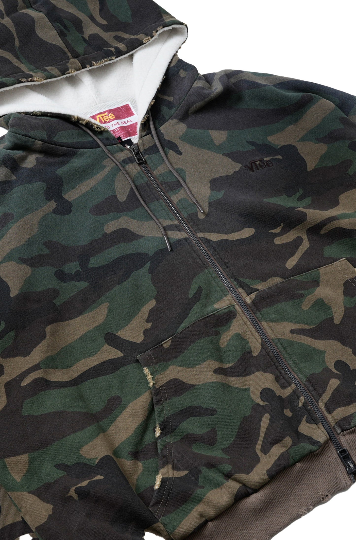 【予約】ZIPUP HOODIE CAMO