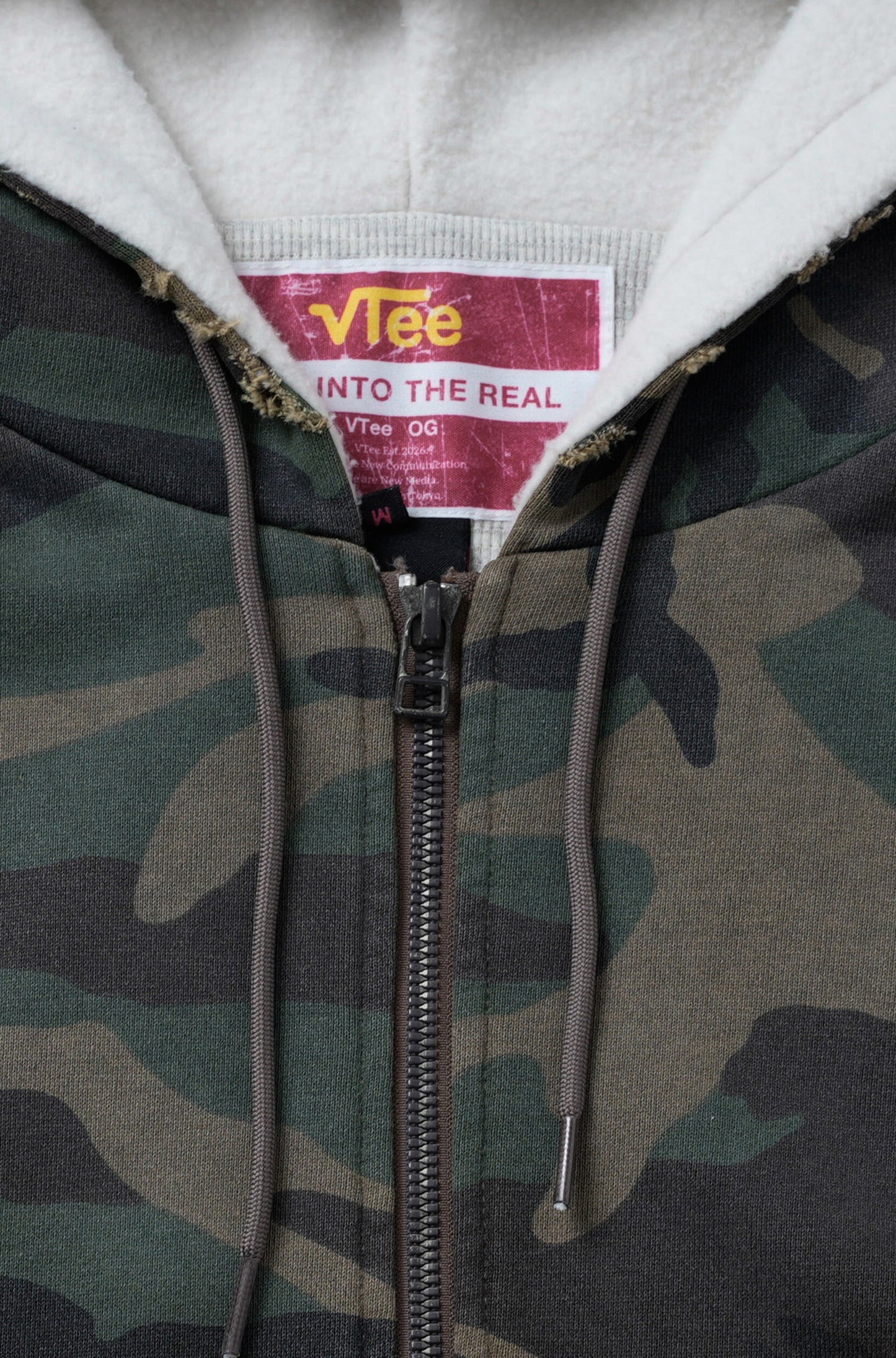 【予約】ZIPUP HOODIE CAMO