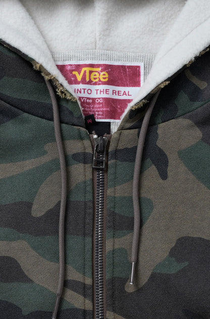【予約】ZIPUP HOODIE CAMO