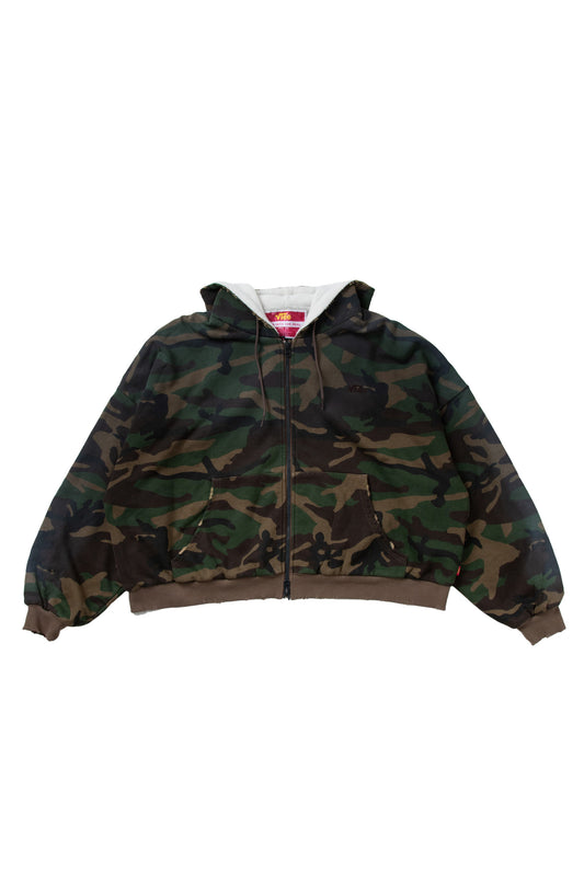 【予約】ZIPUP HOODIE CAMO